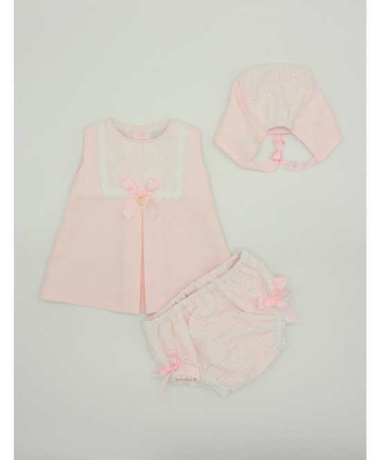 Vestido Rosa c/ Cueca